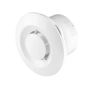 Modern Bathroom Ceiling Extractor Fan 125mm With Ball Bearing from B&Q