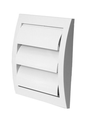 Duct Gravity Flaps 150mm X 150mm Ventilation Cover from B&Q