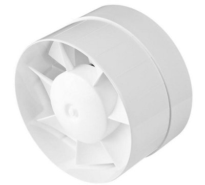 Inline Extractor Fan 150mm Hydroponic Duct Hose Tube Pipe from B&Q