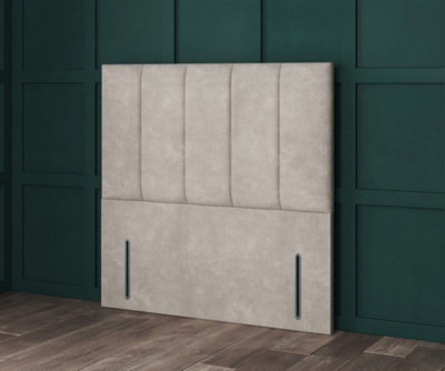 Comfy Deluxe 3Ft Mink Chenille 54Inch Headboard 5 Panel from B&Q