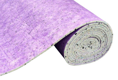 FloorMatch 12mm Pu Foam Carpet Underlay 15M2 (11M X 1.37M Roll) General Domestic Underlayment Underfoot Comfort from B&Q