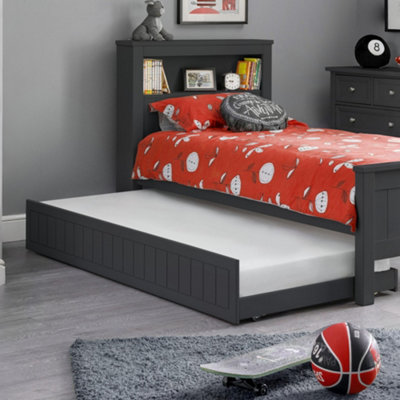 Julian Bowen Maine 90Cm Single Anthracite Black Underbed Trundle Drawer from B&Q