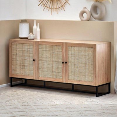 Julian Bowen Padstow SideboardOak Effect from B&Q