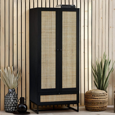 Julian Bowen Padstow Wardrobe - Black - Image 10