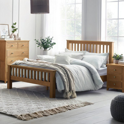Julian Bowen Mallory Double High Footend Bed - Image 7
