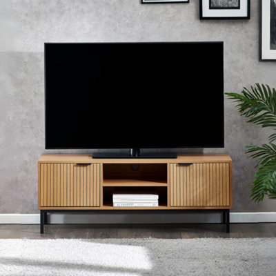 Julian Bowen Sia Media UnitLight Oak Effect from B&Q