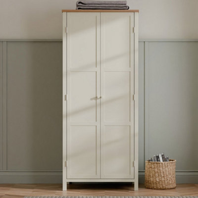 B&Q -  Coxmoor WardrobeIvory And Oak
