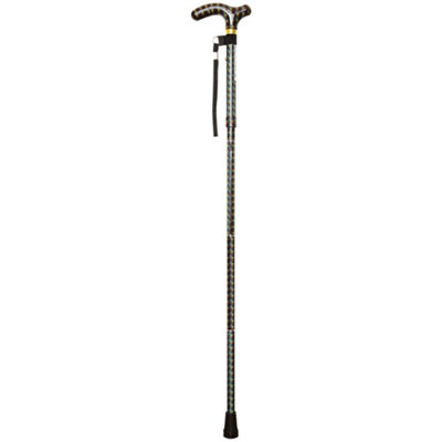 Loops Deluxe Foldable Walking Cane For MenAdjustable Height And Stylish Design from B&Q