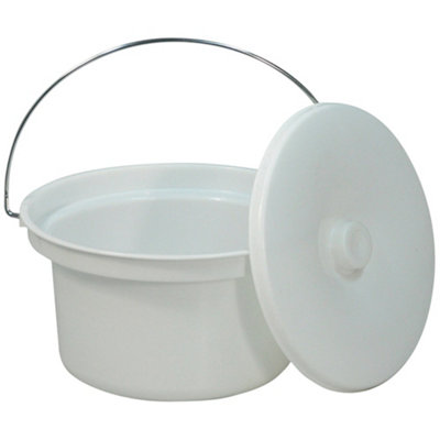 Loops 5 Litre Commode Bucket Compatible With Ve0021 Series from B&Q