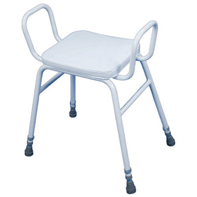 Loops Versatile Height Adjustable Perching Stool With ArmsComfort & Safety Features from B&Q