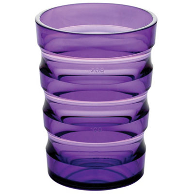 Loops Ergonomic Easy Grip Purple Cup With Spill-Proof Nozzle And Lid For Hot And Cold Beverages from B&Q