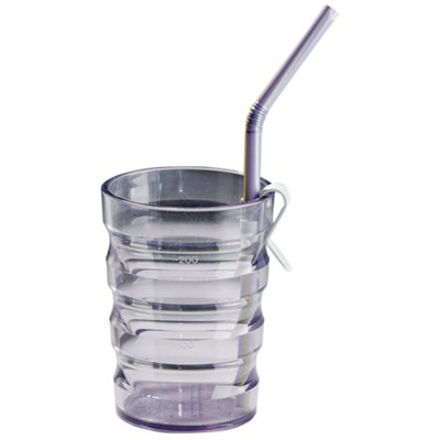 Loops Set Of 5 Straw Clips For Secure DrinkingReduce Spills And Dishwasher Safe from B&Q