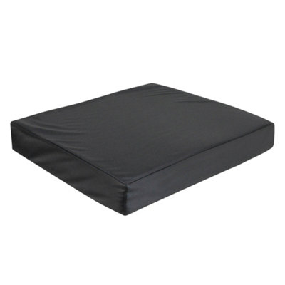 Loops Multicolor Vinyl Memory Foam Wheelchair Cushion - 16 X 16 X 2 Inches - Wipe Clean Cover - Image 3