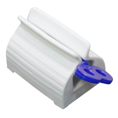 Loops Rolling Toothpaste Tube SqueezerTube Holder StandReduces WasteBlue from B&Q