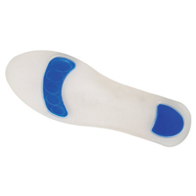Loops Comfortable Small Tpe Gel Insoles For Uk Sizes 3-5 With Shock Absorption And Ergonomic Design