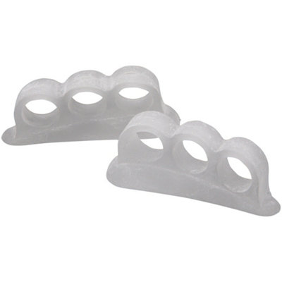 Loops Large Gel Toe Separator For Overlapping ToesHypoallergenic Comfort And Relief from B&Q
