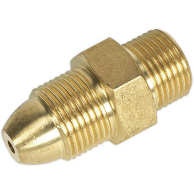  - Bull Nose Adaptor For Industrial Gas RegulatorsWelding Bottle Connector