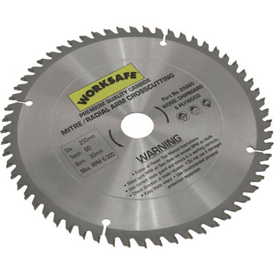 High-Quality 250mm Tct Circular Saw Blade For Chipboard And Plywood from B&Q