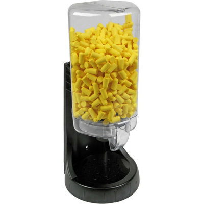 500 Pairs Of Disposable Ear Plugs With Convenient Dispenser from B&Q