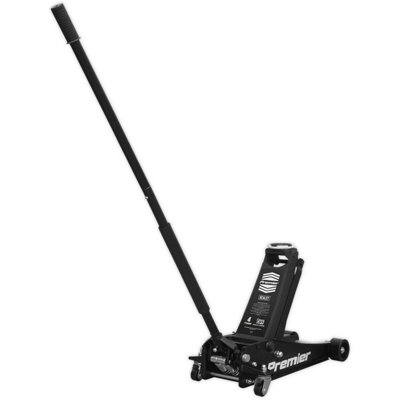 Heavy-Duty Hydraulic Trolley Jack With Twin Pistons And 4000Kg Capacity from B&Q