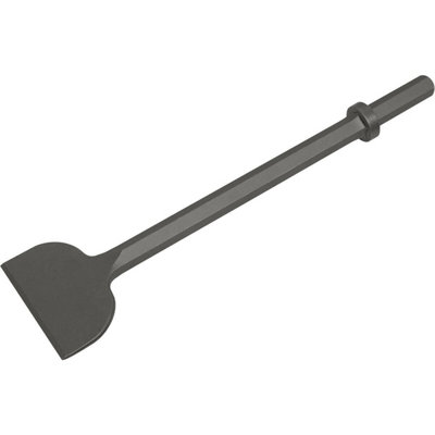 - 125 X 475mm Extra Wide Breaker Chisel With 7/8" Hex Shank For Heavy-Duty Demolition