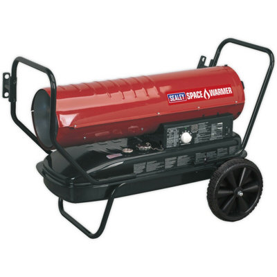 Industrial Space WarmerParaffin / Kerosene / Diesel Heater100000 Btu/hr from B&Q