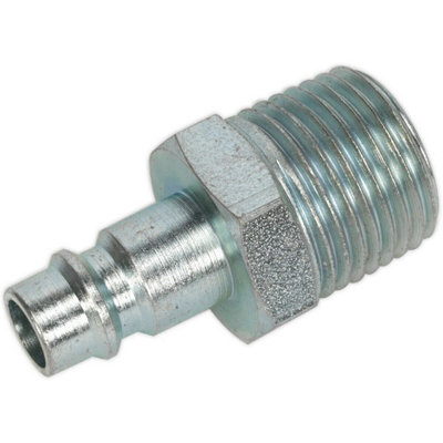 High Flow Rate Male Threaded Adaptor2 Pack 1/2 Inch Bspt from B&Q