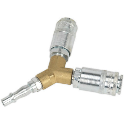High-Performance Twin Coupling Bodies Y-Adaptor For Efficient Airflow from B&Q