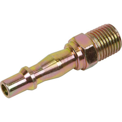 5 Pack Male Threaded 1/4 Inch Bspt Airflow Adaptors For Workshop Air Tools from B&Q