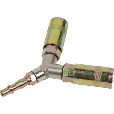 High-Performance Twin Coupling Bodies Y-Adaptor For Airflow Splitting from B&Q
