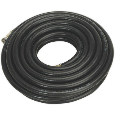  - Durable 10 Metre Heavy Duty Air Hose With 1/4 Inch Bsp Unions