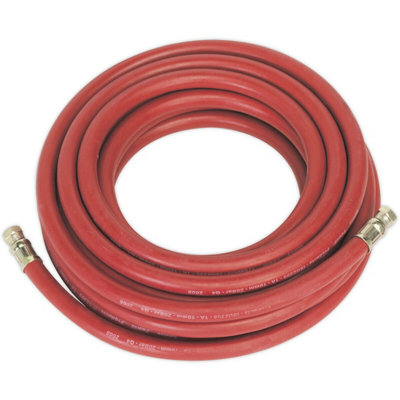  - High-Performance Rubber Alloy Air Hose10M Length With 1/4 Inch Bsp Unions
