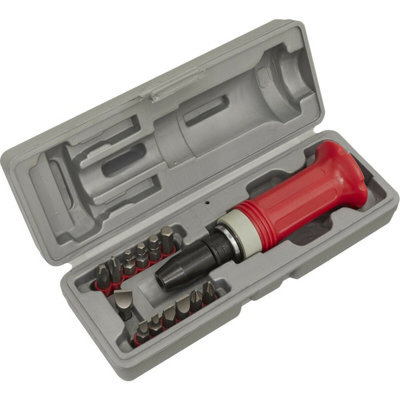 15 Piece Heavy Duty Impact Driver Set For Manual Screw Removal from B&Q