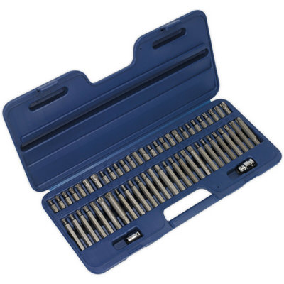  - 56Pc Trx-Star Security / Hex / Spline Socket Bit Set3/8" & 1/2" Square Drive