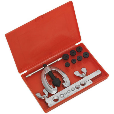 9 Piece Professional Pipe Flaring Kit For CopperBrassAnd Aluminium from B&Q