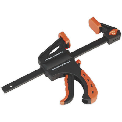 150mm Reversible Ratchet Bar Clamp With Quick Release And 63mm Throat from B&Q