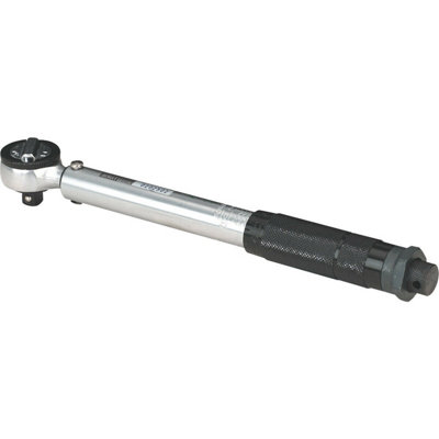 Precision Calibrated Micrometer Torque Wrench With Flip Reverse Ratchet3/8" Drive from B&Q