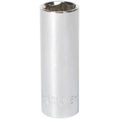 Loops Unisex Metallics 16Mm Spark Plug Socket - 1/2 Inch Sq Drive - Chrome Vanadium Steel - Magnetic In - Image 3