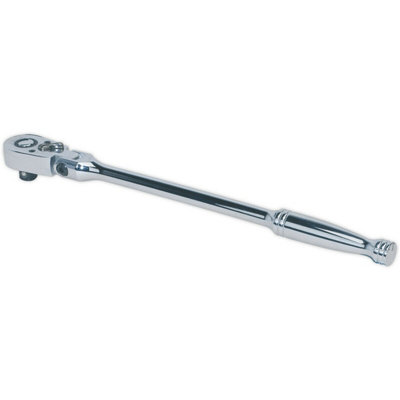  - Premium Long Reach 48-Tooth Flexi-Head Ratchet Wrench3/8 Inch Square Drive With Flip Reverse