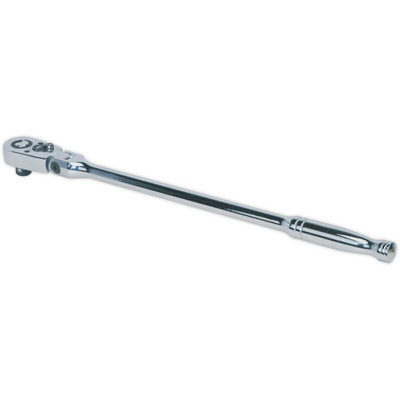  - Durable 48-Tooth Flexi-Head Ratchet Wrench1/2 Inch Drive With Flip Reverse Feature