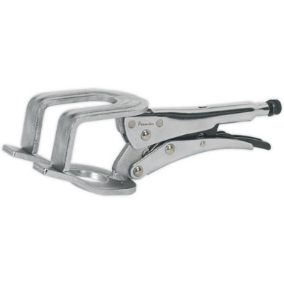 Premium 200mm Locking U-Clamp Pliers With 60mm Jaw Capacity For Effortless One-Handed Operation