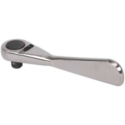  - Premium Stainless Steel Micro Ratchet Wrench1/4" Square Drive72-Tooth With Slide Reverse Mechanism