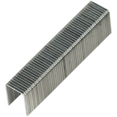 B&Q Heavy Duty 500 Pack 10Mm Staples For Nailer Staple Guns - 9.5Mm Crown Size