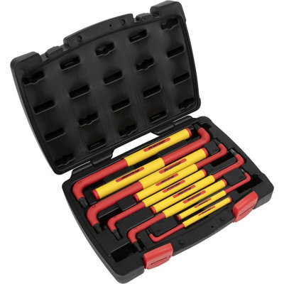  - Vde Approved 9 Piece Extra-Long Electricians Trx-Star Key SetT10 To T50