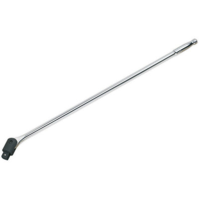 1000mm Breaker Pull Bar1" Sq Drive KnuckleSpring Loaded Socket Retention from B&Q