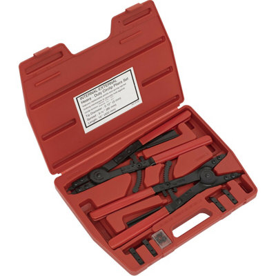  - Ultimate 400mm Heavy Duty Circlip Pliers Set For Internal And External Use