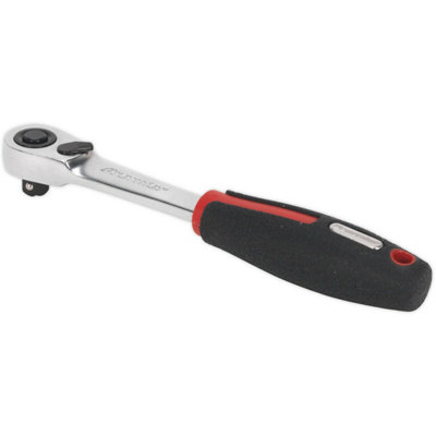  - Compact 1/4 Inch Head Ratchet Wrench With 72-Tooth Mechanism For Precision Ratcheting