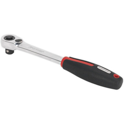 - Premium Compact Head Ratchet Wrench1/2 Inch Drive With Flip Reverse And 72-Tooth Mechanism
