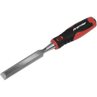 19mm Bevel Edged Hammer-Thru Wood ChiselDurable Chrome Vanadium Steel Tool from B&Q