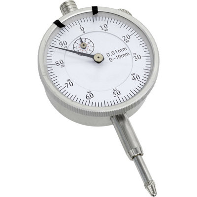  - Metric Dial Gauge Indicator10mm TravelMounting LugRotating Bezel